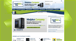 Desktop Screenshot of madplus.com